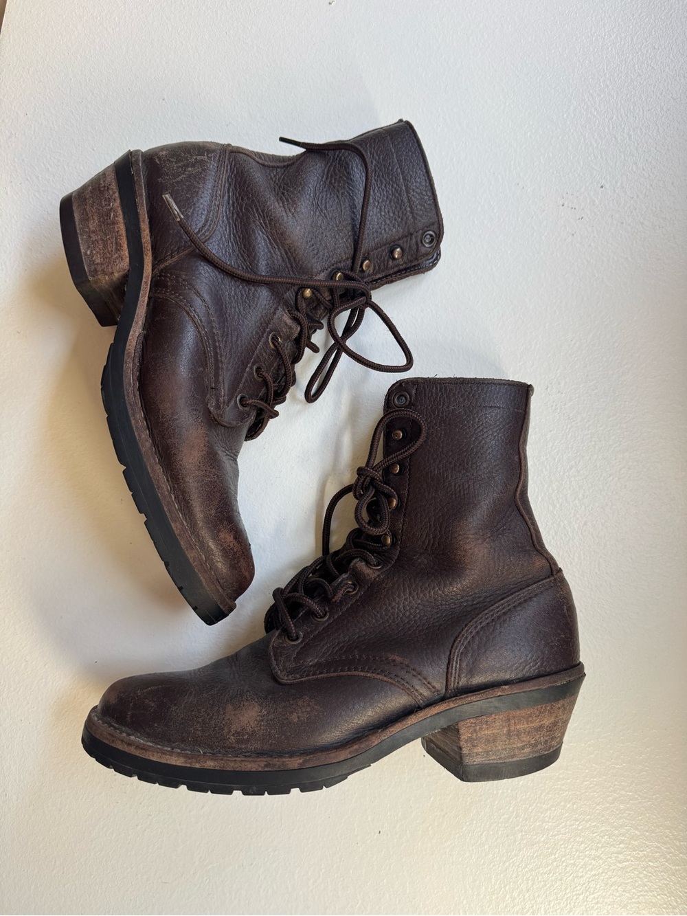 Whites Vintage Handmade leather Work Boots Men’s 8-8.5